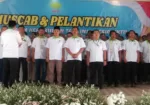 Edi Rusyandi terpilih menjadi Ketua HKTI KBB periode 2023-2028 dan langsung dilantik Ketua DPD HKTI Jawa Barat, Nu'man Abdul Hakim dalam Muscab HKTI KBB, di Aula HBS Cimareme.